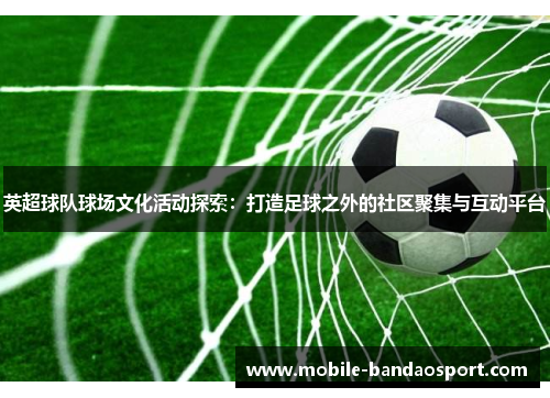 英超球队球场文化活动探索：打造足球之外的社区聚集与互动平台